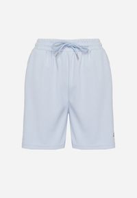 Born2be - Niebieskie Szorty Bermudy w Sportowym Stylu z Kieszeniami Tezira. Okazja: na spacer. Kolor: niebieski. Sezon: lato. Styl: sportowy #4