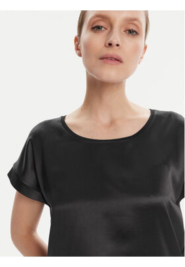 JOOP! Bluzka 30044802 Czarny Regular Fit. Kolor: czarny. Materiał: wiskoza