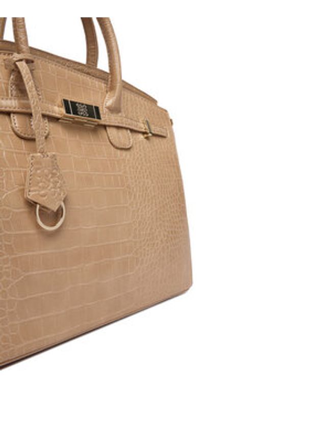 Nine West Torebka CEO-Melia-LDA8377 Beżowy. Kolor: beżowy