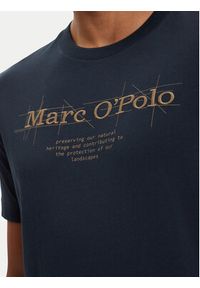 Marc O'Polo T-Shirt 528 2305 51196 Granatowy Regular Fit. Typ kołnierza: polo. Kolor: niebieski. Materiał: bawełna #3