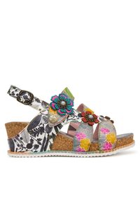 Sandały Laura Vita. Wzór: kolorowy #1
