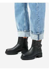 Clara Barson Botki CEO-JD241218-12 Czarny. Kolor: czarny. Materiał: materiał #2
