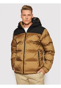 Kurtka puchowa Carhartt WIP. Kolor: brązowy. Materiał: puch #1