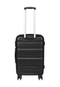 Ochnik - Komplet walizek na kółkach 19'/24'/28'. Kolor: czarny. Materiał: materiał, poliester, guma, kauczuk #14