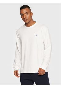 Polo Ralph Lauren Longsleeve 710842632002 Biały Classic Fit. Typ kołnierza: polo. Kolor: biały. Materiał: bawełna. Długość rękawa: długi rękaw #1