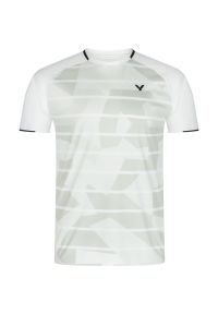 Koszulka do tenisa dla dorosłych Victor T-33104 A. Kolor: zielony, biały, wielokolorowy. Sport: tenis #1