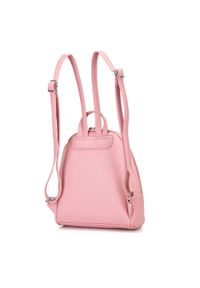 Wittchen - Damski plecak z półokrągłą kieszenią. Kolor: różowy. Materiał: skóra ekologiczna. Styl: elegancki, casual, klasyczny #2