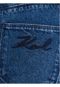 Karl Lagerfeld - KARL LAGERFELD Jeansy A3W10017 Niebieski Straight Fit. Kolor: niebieski #2