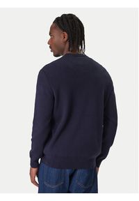 Lacoste Sweter AH5944 Granatowy Regular Fit. Kolor: niebieski. Materiał: bawełna #2