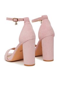 DeeZee Sandały E998-4 Różowy. Kolor: różowy. Materiał: materiał #4