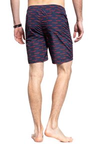 Wrangler - SPODENKI MĘSKIE WRANGLER SWIM SHORT SCARLET RED W4B01V9UU #8