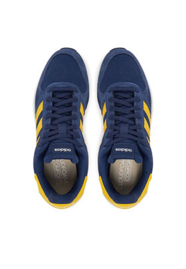 Adidas - adidas Sneakersy Run 84 JI4871 Granatowy. Kolor: niebieski. Materiał: materiał. Sport: bieganie