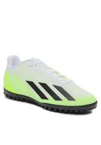 Adidas - adidas Buty X Crazyfast.4 Turf Boots IE1583 Biały. Kolor: biały