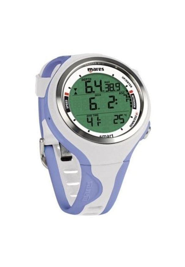 Zegarek sportowy MARES 414129 Biało-fioletowy. Rodzaj zegarka: cyfrowe. Kolor: biały, wielokolorowy, fioletowy. Styl: sportowy