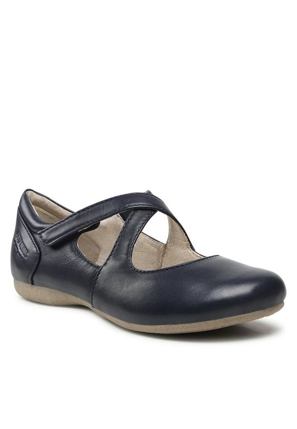 Półbuty Josef Seibel. Kolor: niebieski