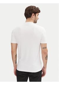 EA7 Emporio Armani T-Shirt 7M000301 AF13739 U0002 Biały Slim Fit. Kolor: biały. Materiał: wiskoza