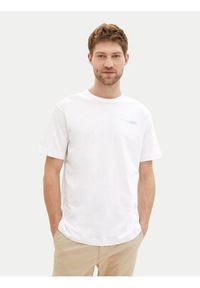 Tom Tailor T-Shirt 1040821 Biały Regular Fit. Kolor: biały. Materiał: bawełna #6
