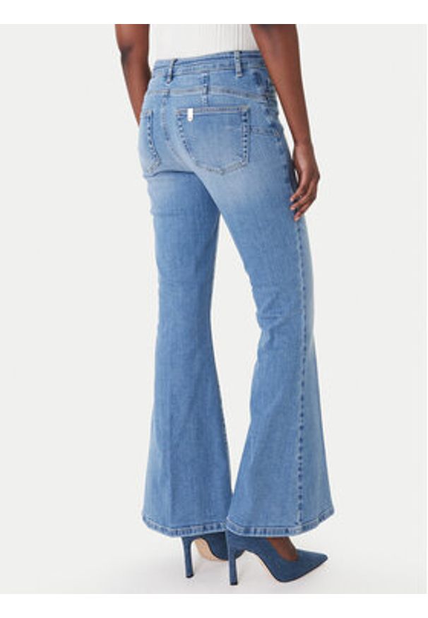 Liu Jo Jeansy UA6159 D0264 Niebieski Flare Fit. Kolor: niebieski