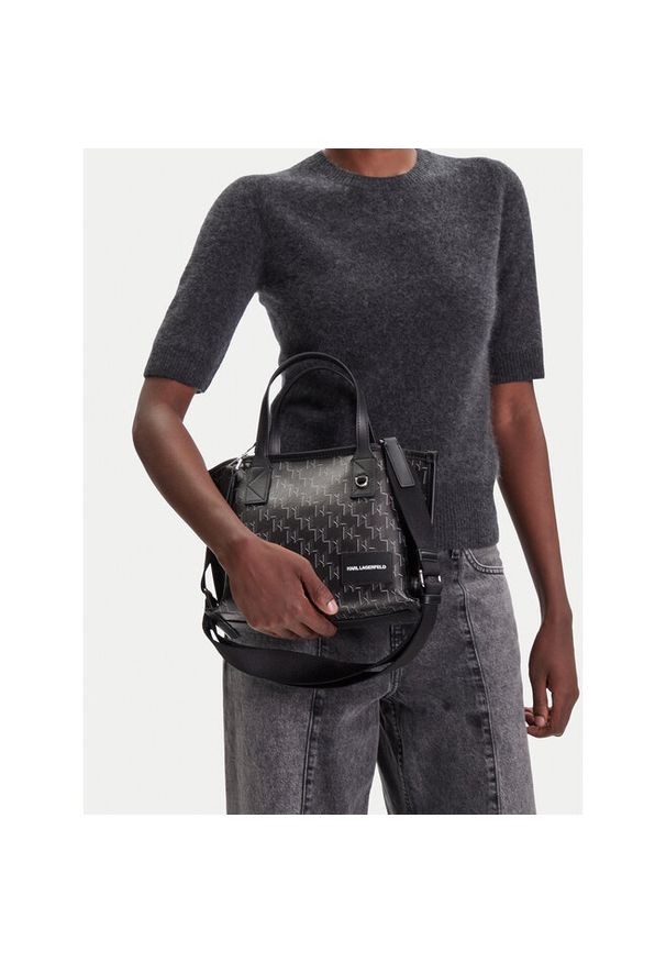 Karl Lagerfeld - Torebka KARL LAGERFELD. Kolor: czarny