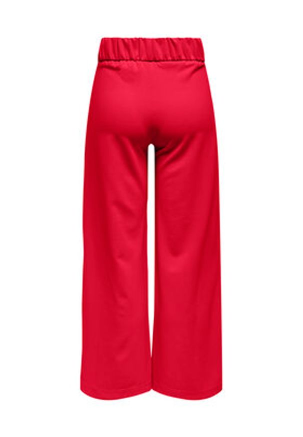 JDY Spodnie materiałowe Geggo 15208430 Czerwony Wide Leg. Kolor: czerwony. Materiał: syntetyk