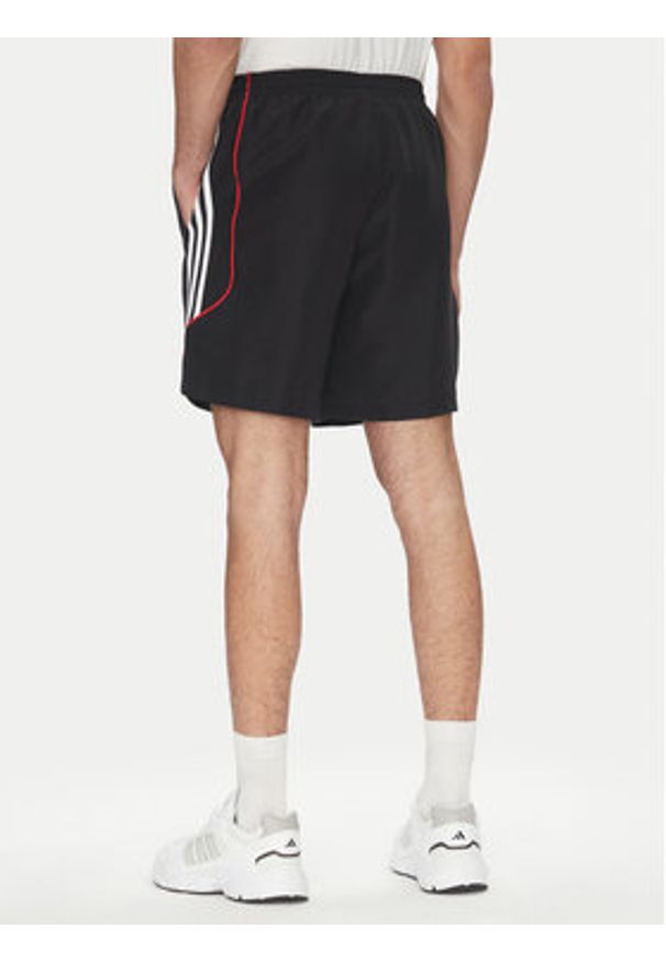 Adidas - adidas Szorty sportowe Manchester United UBP JF0369 Czarny Regular Fit. Kolor: czarny. Materiał: syntetyk