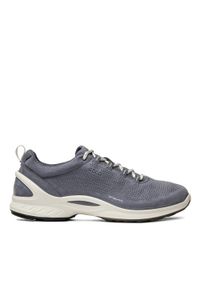 ecco - Buty outdoorowe damskie niebieskie Ecco Biom Fjuel W Low Nub 837533-02646. Kolor: niebieski. Materiał: materiał. Sezon: lato. Styl: młodzieżowy, elegancki #1