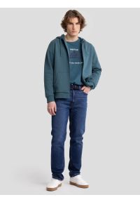 Big-Star - Koszulka męska z nadrukiem na piersi zielona Gralis 304. Okazja: na co dzień. Kolor: zielony. Materiał: bawełna, jeans. Wzór: nadruk. Styl: casual, vintage, klasyczny, elegancki, retro #4
