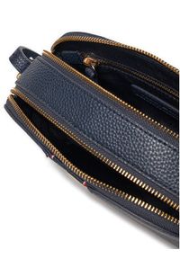 TOMMY HILFIGER - Tommy Hilfiger Torebka Th Legacy Camera Bag AW0AW16898 Granatowy. Kolor: niebieski. Materiał: skórzane #5