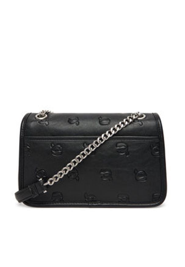 Karl Lagerfeld - KARL LAGERFELD Torebka A3W30109 Czarny. Kolor: czarny. Materiał: skórzane