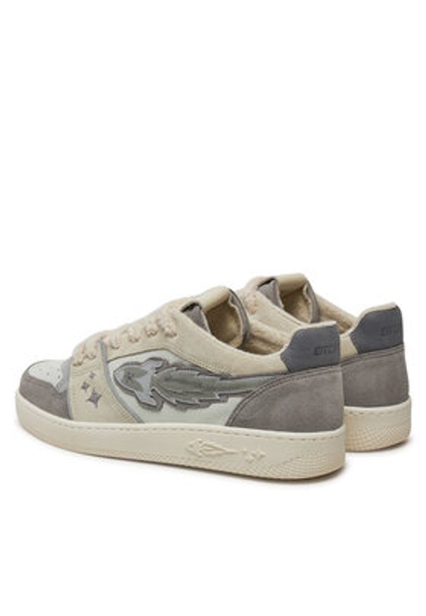 Enterprise Japan Sneakersy BB5003 PX635 S1074 Szary. Kolor: szary. Materiał: zamsz, skóra