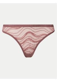 Calvin Klein Underwear Komplet fig Bikini 3Pk 000QD5203E Kolorowy. Materiał: syntetyk. Wzór: kolorowy #8