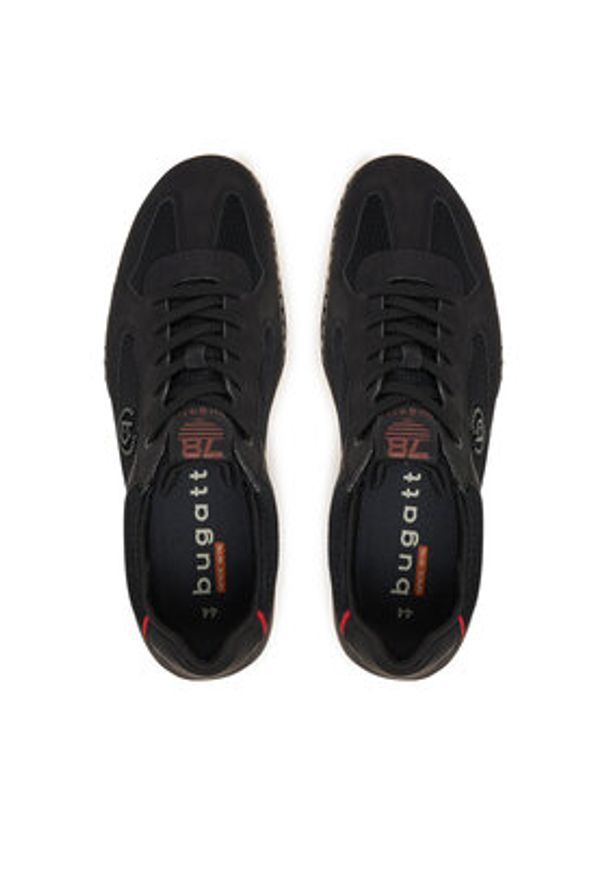Bugatti Sneakersy 325-A7P06-5500 Czarny. Kolor: czarny. Materiał: skóra