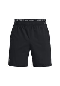 Under Armour - Szorty męskie UNDER ARMOUR UA VANISH WOVEN 6IN SHORTS. Okazja: na co dzień, na spacer, do pracy. Kolor: czarny. Styl: casual #2