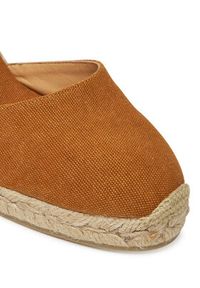 Castañer Espadryle Carina/8/002 021642 Brązowy. Kolor: brązowy. Materiał: materiał #3