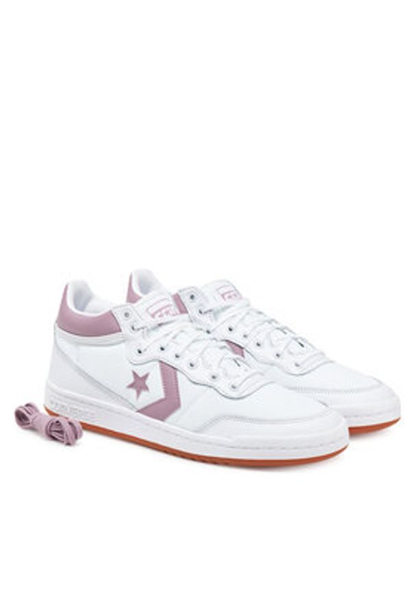 Converse Sneakersy Cons Fastbreak Pro Nylon & Leather A10584C Biały. Kolor: biały. Materiał: skóra