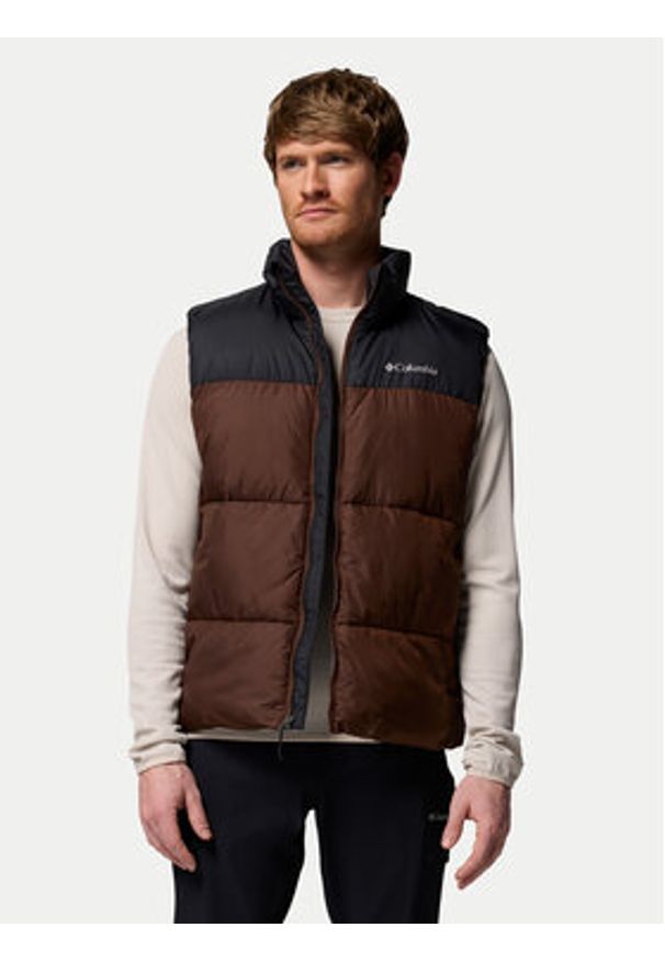columbia - Columbia Kamizelka Puffect™ III 2086871 Brązowy Regular Fit. Kolor: brązowy. Materiał: syntetyk