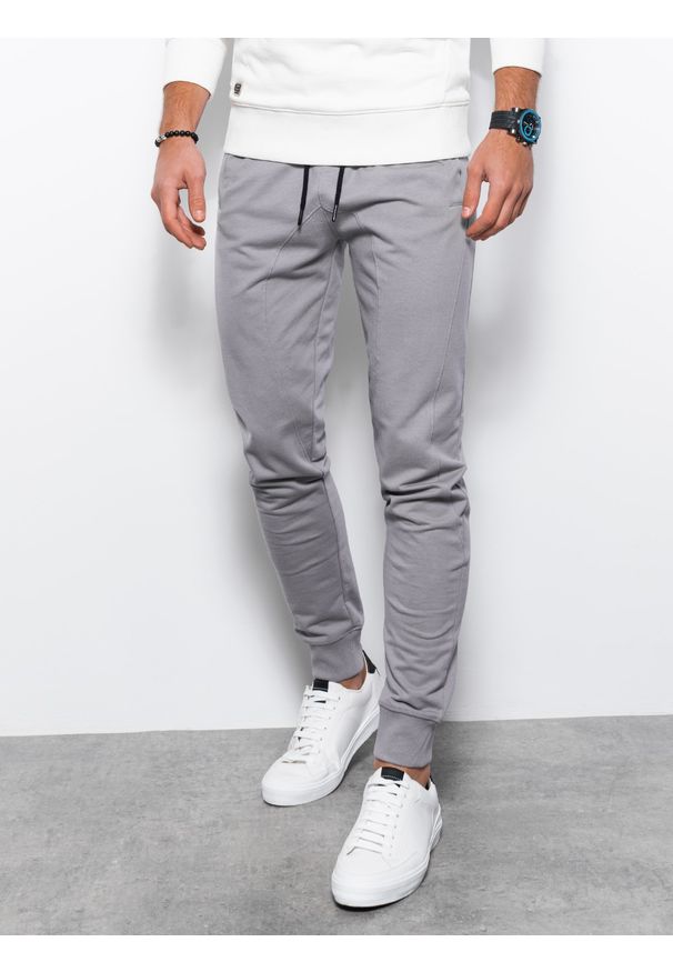 Szare spodnie Ombre Clothing