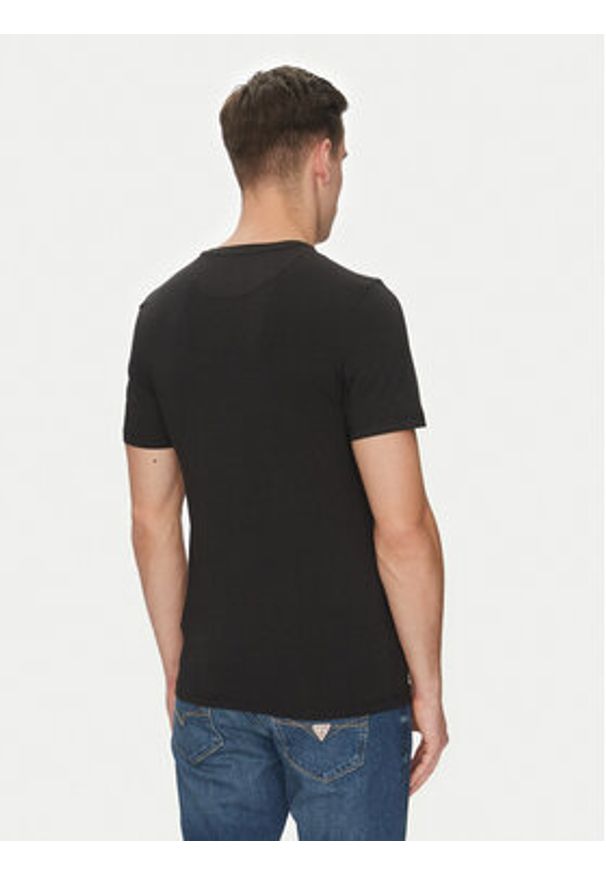 Guess T-Shirt U5GM30 KCPZ1 Czarny Regular Fit. Kolor: czarny. Materiał: bawełna