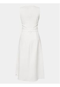 Nissa Sukienka koktajlowa RC14788 Biały Slim Fit. Kolor: biały. Materiał: syntetyk. Styl: wizytowy #8
