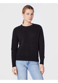 Moss Copenhagen Sweter Femme 17223 Czarny Regular Fit. Kolor: czarny. Materiał: syntetyk #1