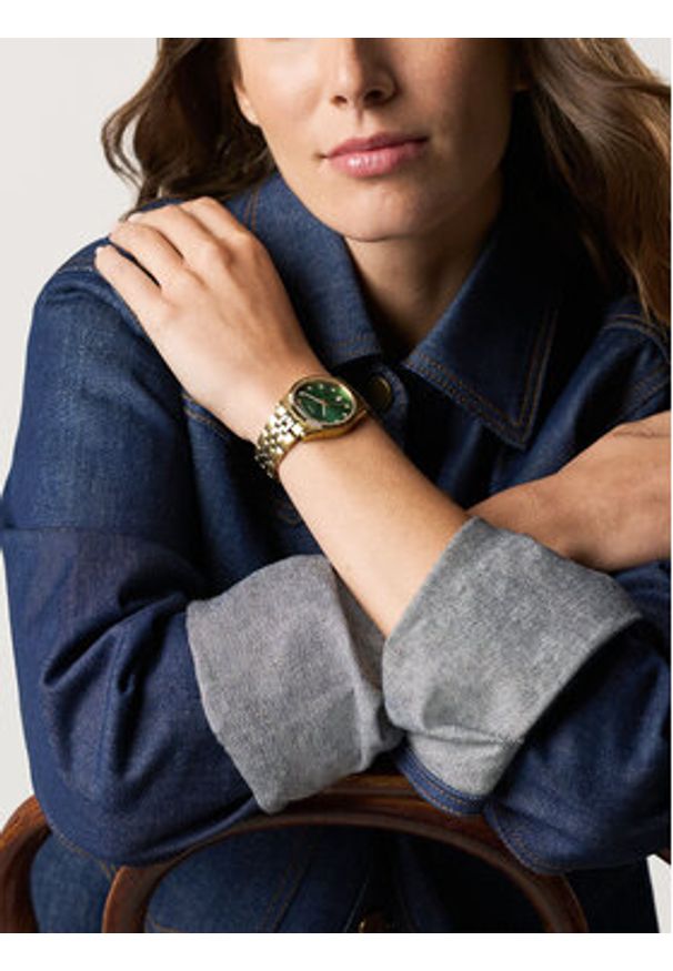 Fossil Zegarek Scarlette ES5460 Złoty. Kolor: złoty