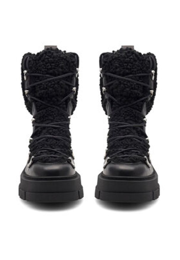 Badura Trzewiki FUNCHAL-2603 Czarny. Kolor: czarny. Materiał: skóra