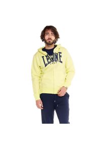 LEONE 1947 APPAREL - Męska zapinana na zamek bluza z kapturem Leone 1947 Apparel. Typ kołnierza: kaptur. Kolor: zielony, wielokolorowy, żółty. Materiał: tkanina. Sport: fitness