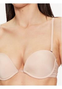 Wonderbra Biustonosz z fiszbiną WB009243 Beżowy. Kolor: beżowy. Materiał: syntetyk