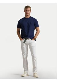 Polo Ralph Lauren T-Shirt 710936509004 Granatowy Classic Fit. Typ kołnierza: polo. Kolor: niebieski. Materiał: bawełna #3