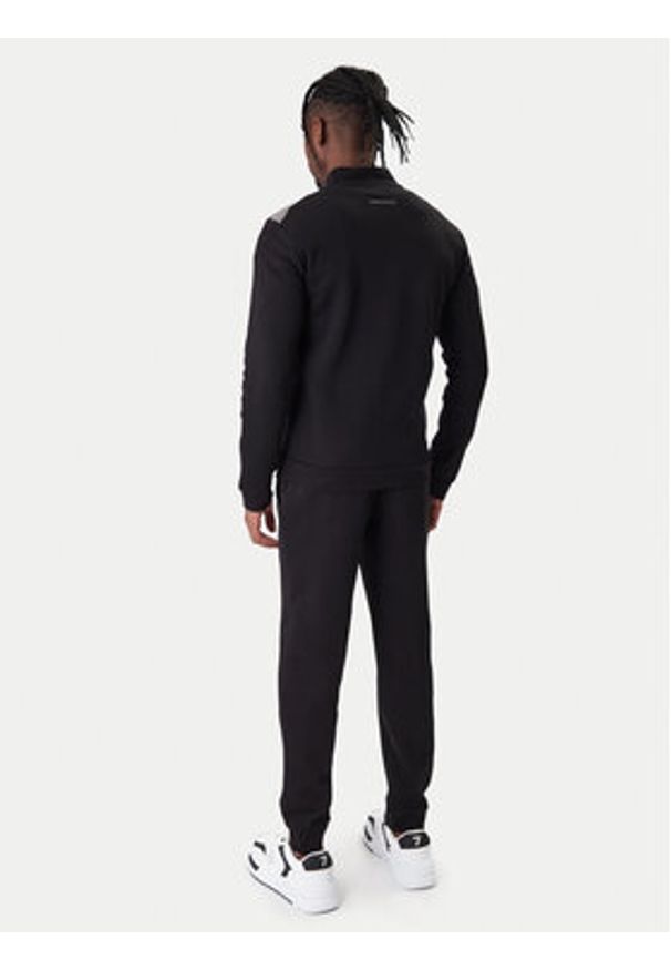 EA7 Emporio Armani Dres 7M001601 AF20845 UC001 Czarny Regular Fit. Kolor: czarny. Materiał: syntetyk, bawełna