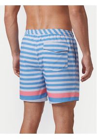 Quiksilver Szorty kąpielowe Original Btz Stripe Volley 17 EQYJV04209 Niebieski Straight Leg. Kolor: niebieski. Materiał: syntetyk #3