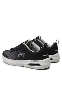 skechers - Skechers Sneakersy Blyce 52558/BKGY Czarny. Kolor: czarny. Materiał: materiał
