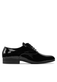 Calvin Klein Półbuty Oxford Pat HM0HM01600 Czarny. Kolor: czarny. Materiał: skóra, lakier