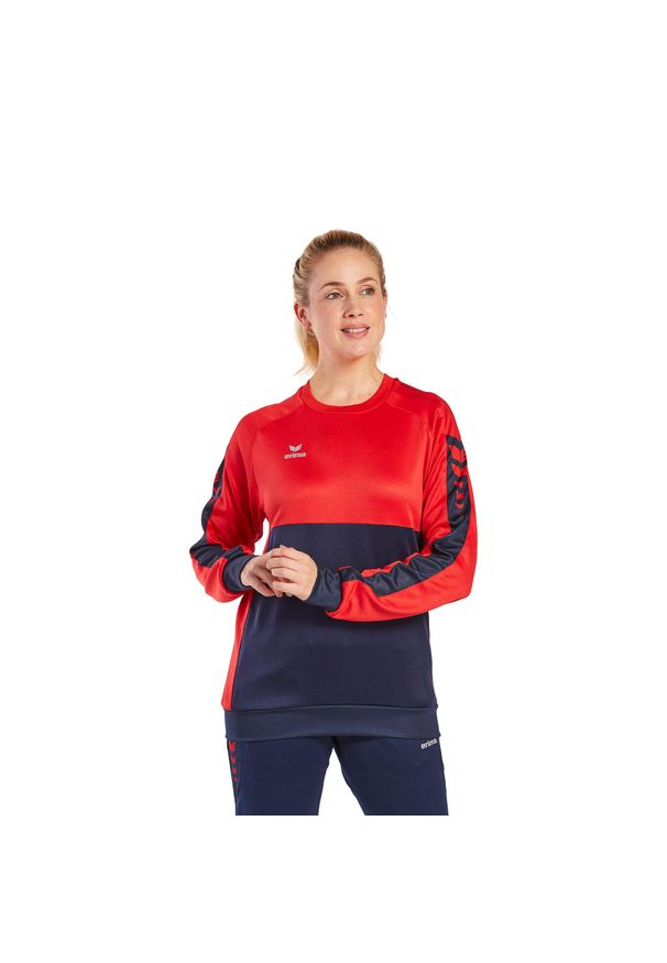 ERIMA - Bluza Erima Six Wings. Kolor: wielokolorowy, niebieski, czerwony. Materiał: tkanina, bawełna. Sport: piłka ręczna